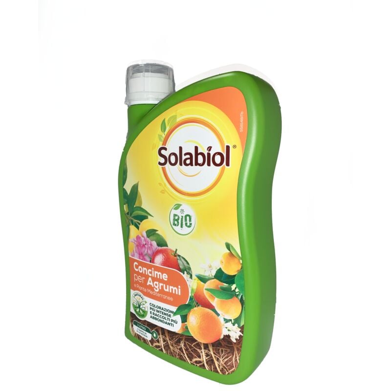 foto del prodotto concime liquido agrumi e piante mediterranee 1 lt - solabiol