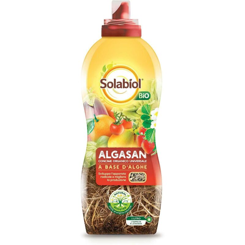 foto del prodotto concime liquido algasan sbm biologico 1 lt solabiol