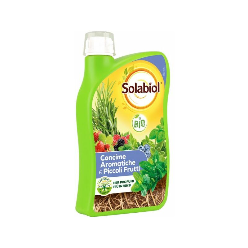 foto del prodotto concime liquido aromatiche e piccoli frutti solabiol sbm da lt.1