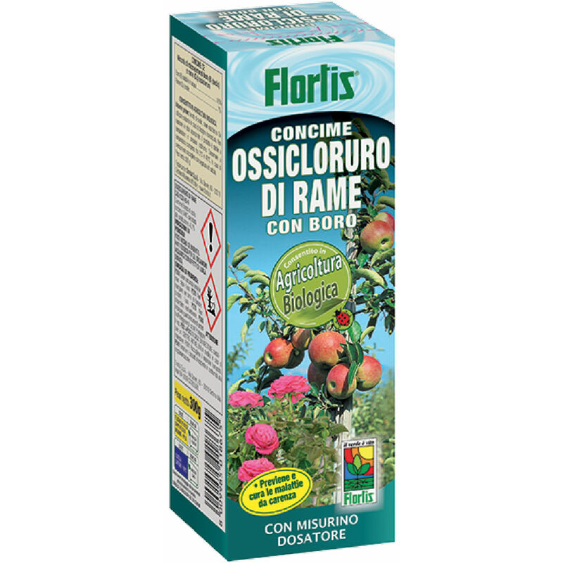 foto del prodotto concime liquido di rame gr.300 flortis