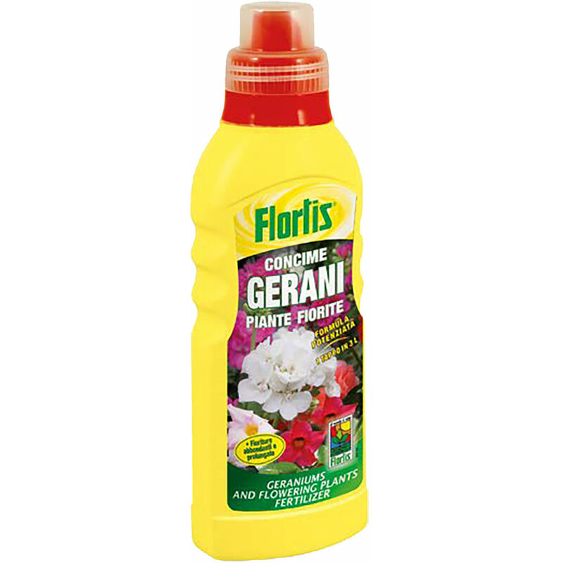 foto del prodotto concime liquido gerani e piante fiorite gr. 570 flortis