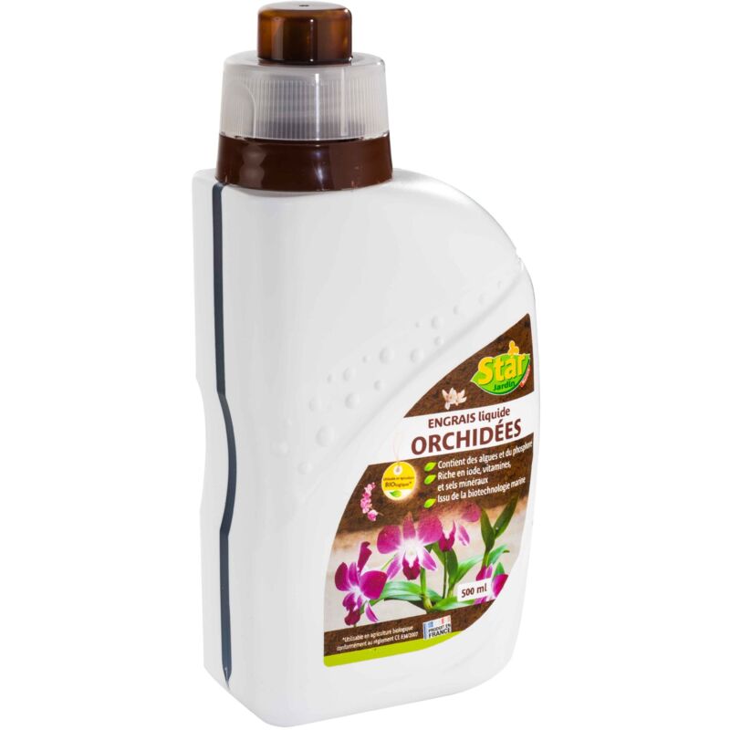 foto del prodotto concime liquido per orchidee 500ml star jardin