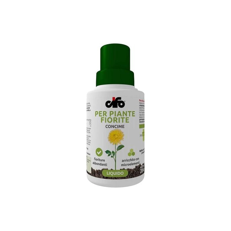 foto del prodotto concime liquido per piante fiorite cifo ml 200 13252 