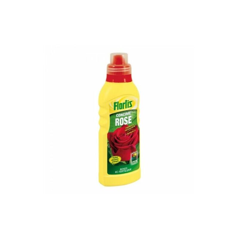 foto del prodotto concime liquido rose flortis nutrimento fioricultura formula potenziata 500 ml