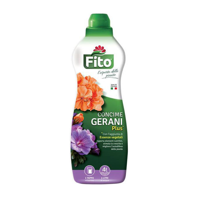 foto del prodotto concime minerale per gerani lt.1 in flacone