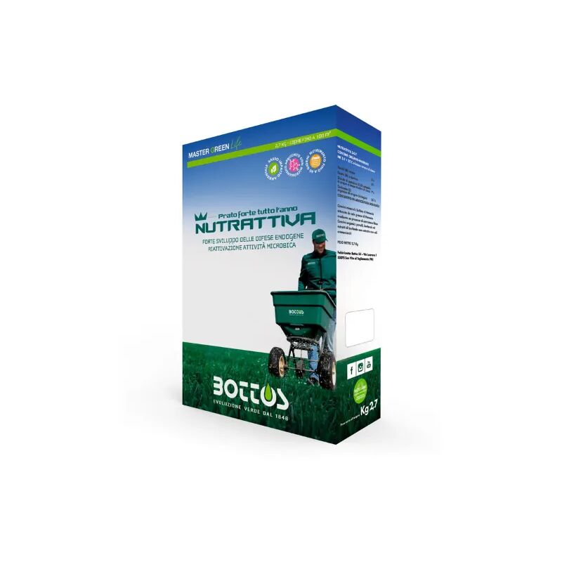 foto del prodotto concime organico minerale nutrattiva 5 0 7 bottos 2,7kg con micorrize