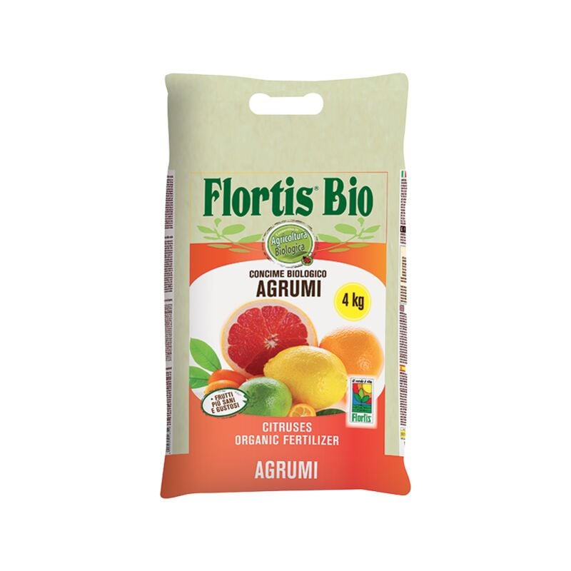 foto del prodotto concime organico per agrumi granulare flortis 4 kg