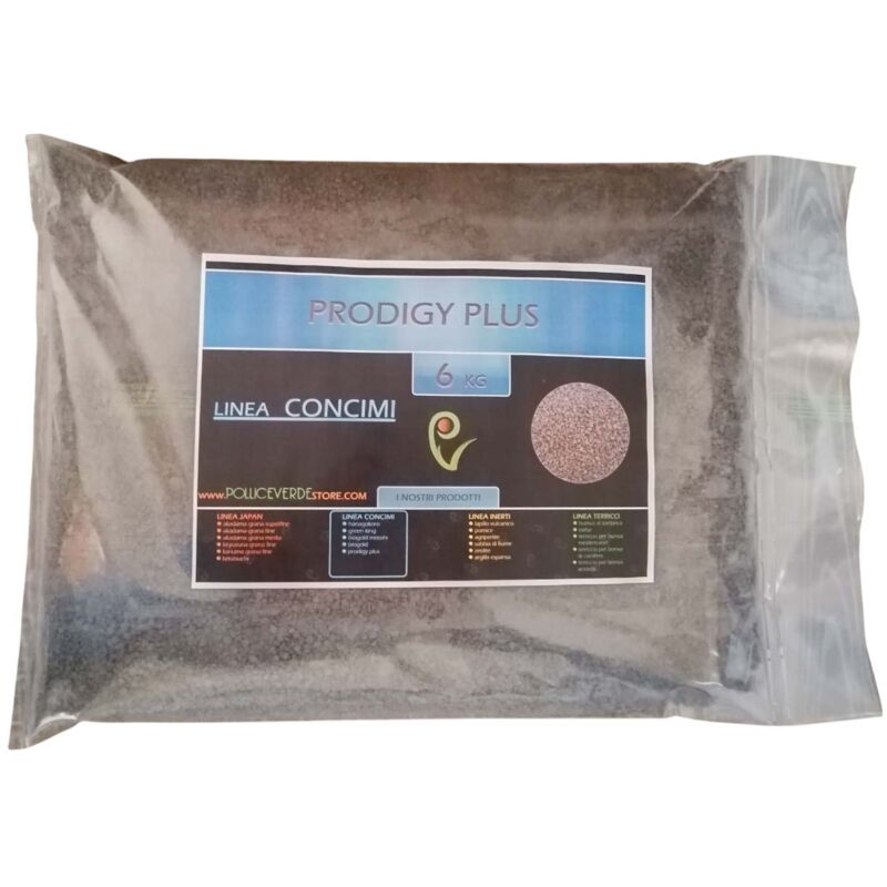 foto del prodotto concime organico prodigy plus 6 kg.