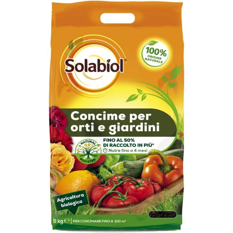 foto del prodotto concime per orti e giardini ' solabiol 5 kg