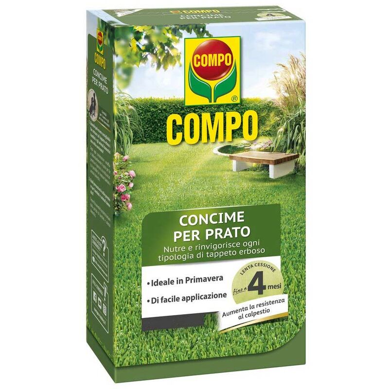 foto del prodotto concime per prato 4kg compo nutre e rinvigorisce