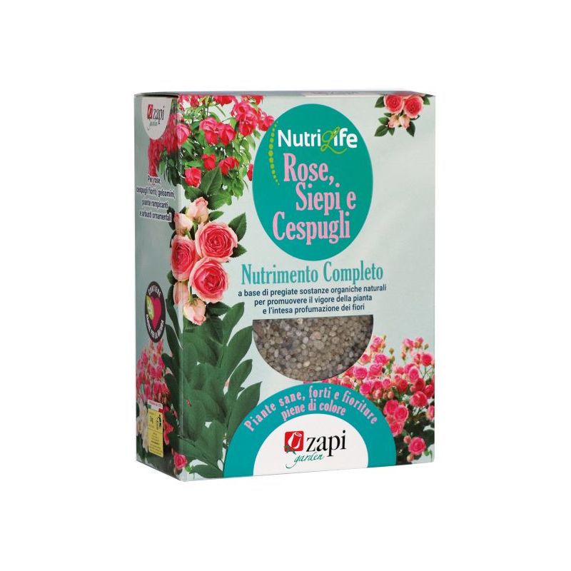 foto del prodotto concime rose e cespugli granulare 1 kg zapi