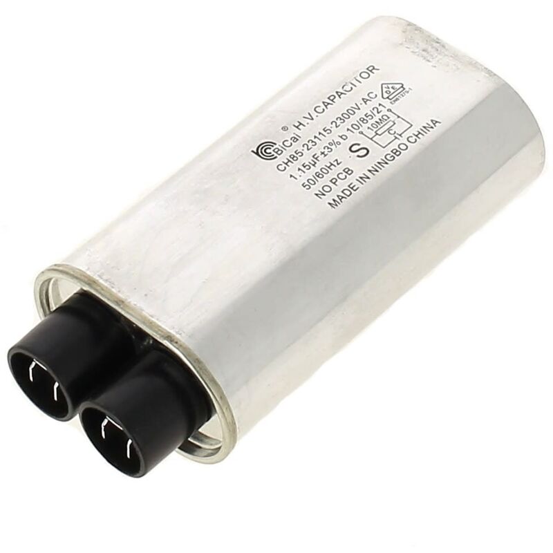 foto del prodotto condensatore 1,15 f 2300w per microonde whirlpool