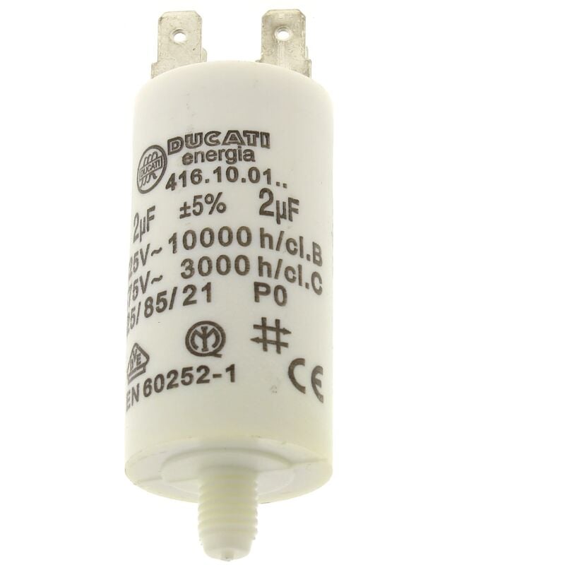foto del prodotto condensatore 2 f 400v per asciugatrice miele