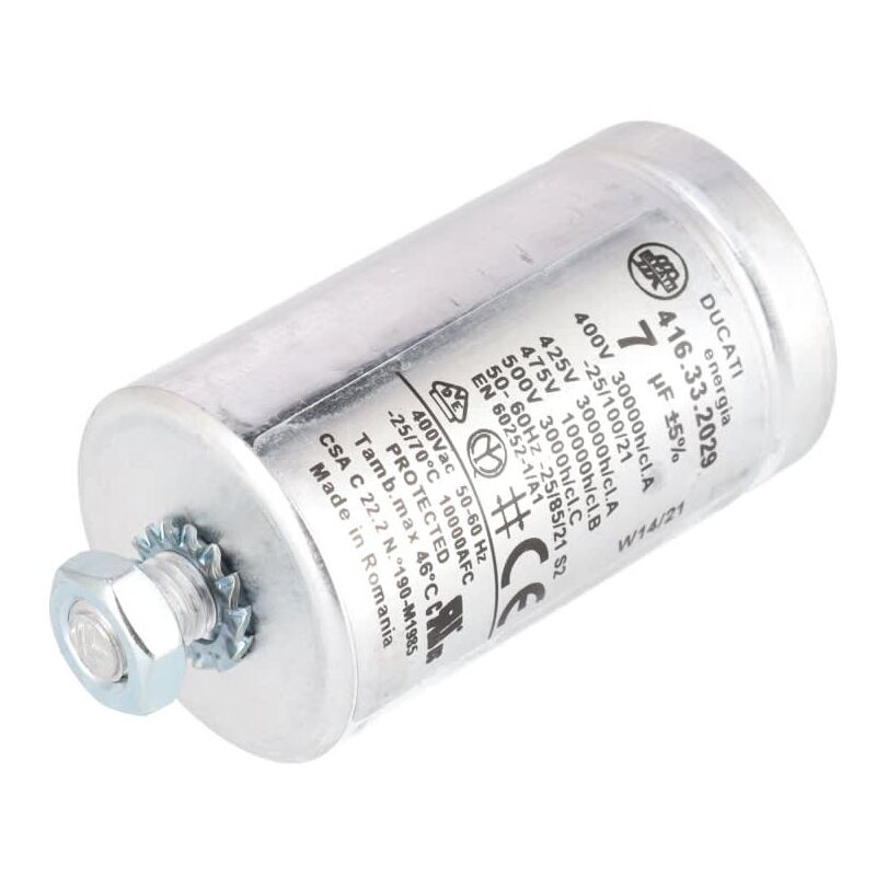 foto del prodotto condensatore 7 f c00279233 per asciugatrice candy