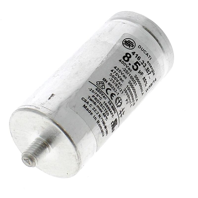 foto del prodotto condensatore 8,5 f c00258619 per asciugatrice ariston