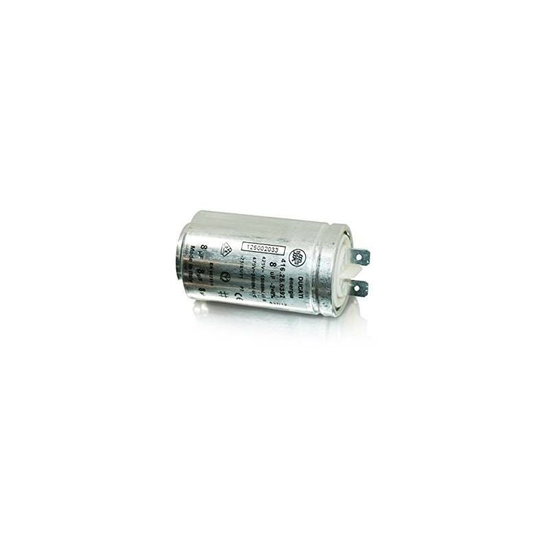 foto del prodotto condensatore 8mf 450v asciugatrice vedette 609207321429673846