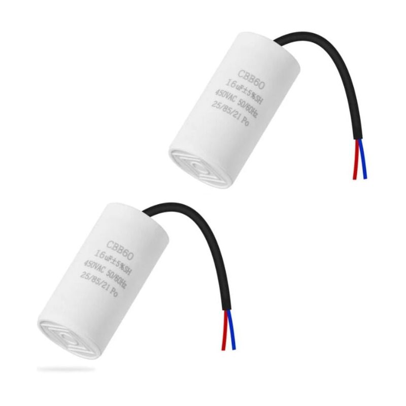 immagine 0 del prodotto condensatore di avviamento cbb60 16uf 50 60hz, condensatore motore, condensatore motore, condensatore microfarad con filo