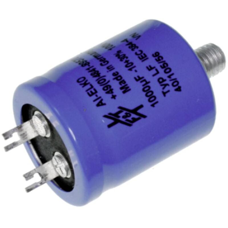 foto del prodotto condensatore elettrolitico ftcap lfb47206335050 1014337 4700 f 63 v x l 35 mm x 50 mm 1 pz. linguetta di saldatu