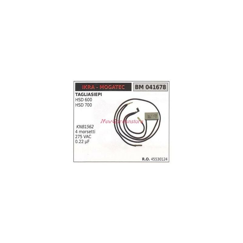 foto del prodotto condensatore ikra tagliasiepe hsd 600 700 041678