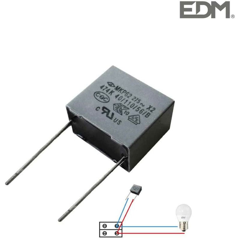 foto del prodotto condensatore led lampadina 1