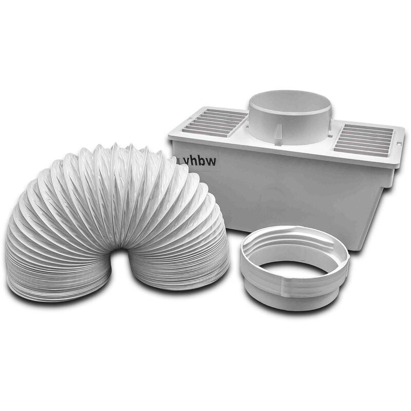 foto del prodotto condensatore sostituisce electrolux 9029792331, 50294700005 per asciugatrice a ventilazione kit di condensazione con tubo di scarico morsetto
