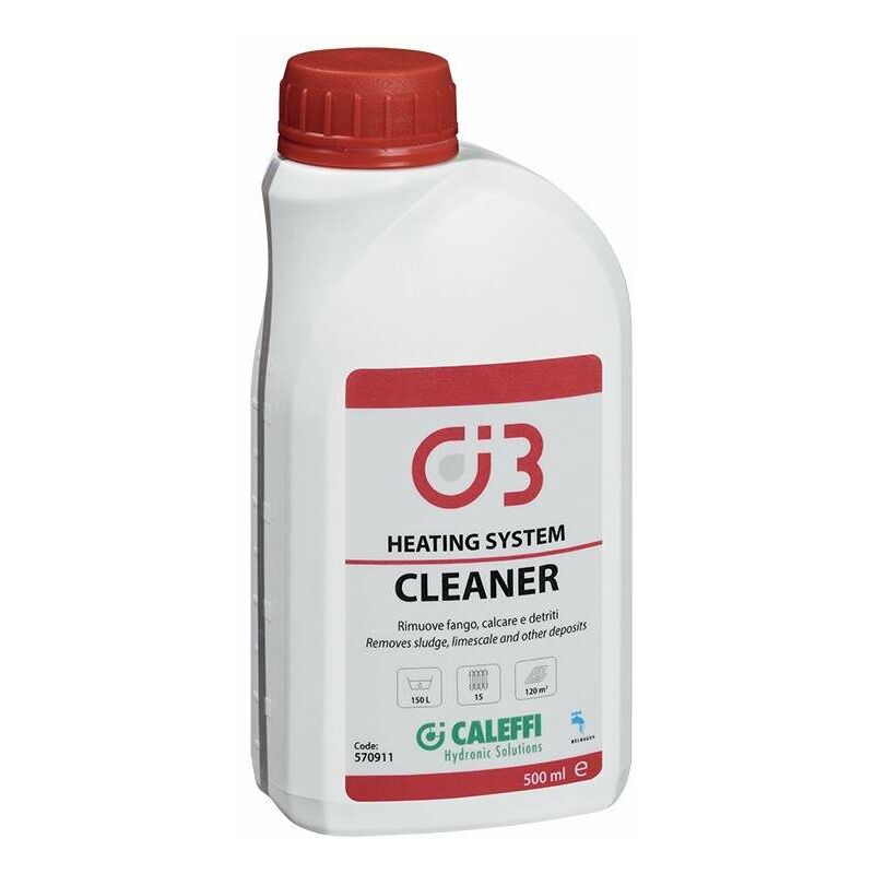 foto del prodotto condizionante chimico c3 cleaner caleffi 570911 0,5 litri