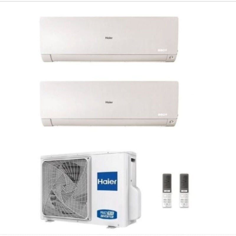 foto del prodotto condizionatore dualsplit flexis plus 12000 12000 btu codice prod as35s2sf1famw3 x2 2u50s2sm1fa haier