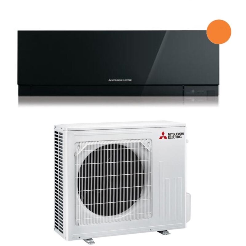 foto del prodotto condizionatore mitsubishi electric kirigamine zen black 18000 btu r 32 wi fi integrato