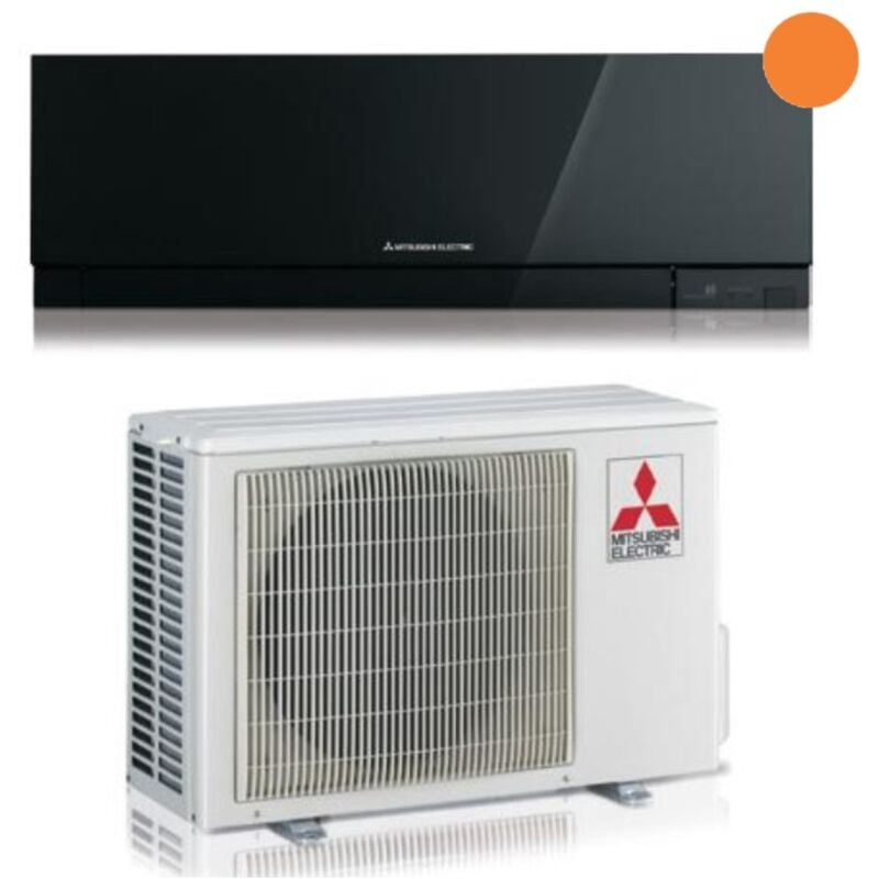 foto del prodotto condizionatore mitsubishi electric kirigamine zen black 9000 btu r 32 wi fi integrato