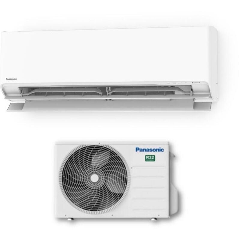 foto del prodotto condizionatore panasonic inverter serie etherea white 9000 btu cs z25xkew r 32 wi fi integrato bianco matt a a 