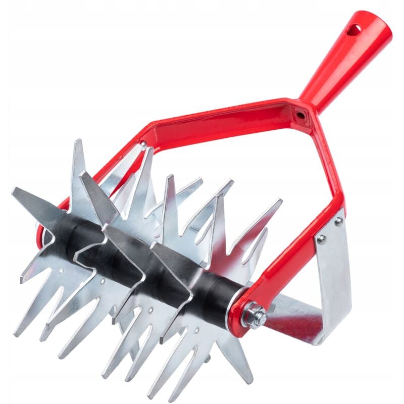 foto del prodotto condizionatore per terreno kadax coltivatore manuale da giardino con trimmer per terreno