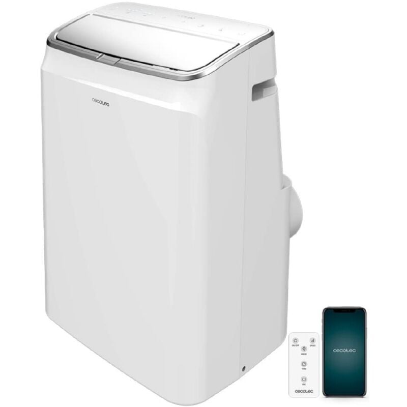 foto del prodotto condizionatore portatile forceclima 12800 soundless heating connected cecotec