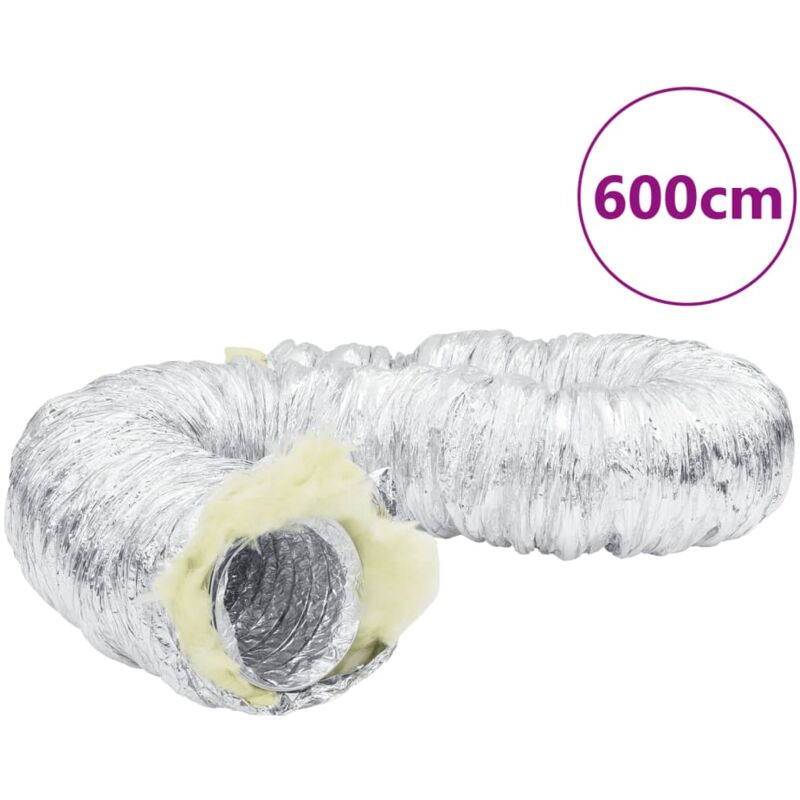 foto del prodotto condotto di ventilazione isolato in alluminio 6m 10cm vidaxl