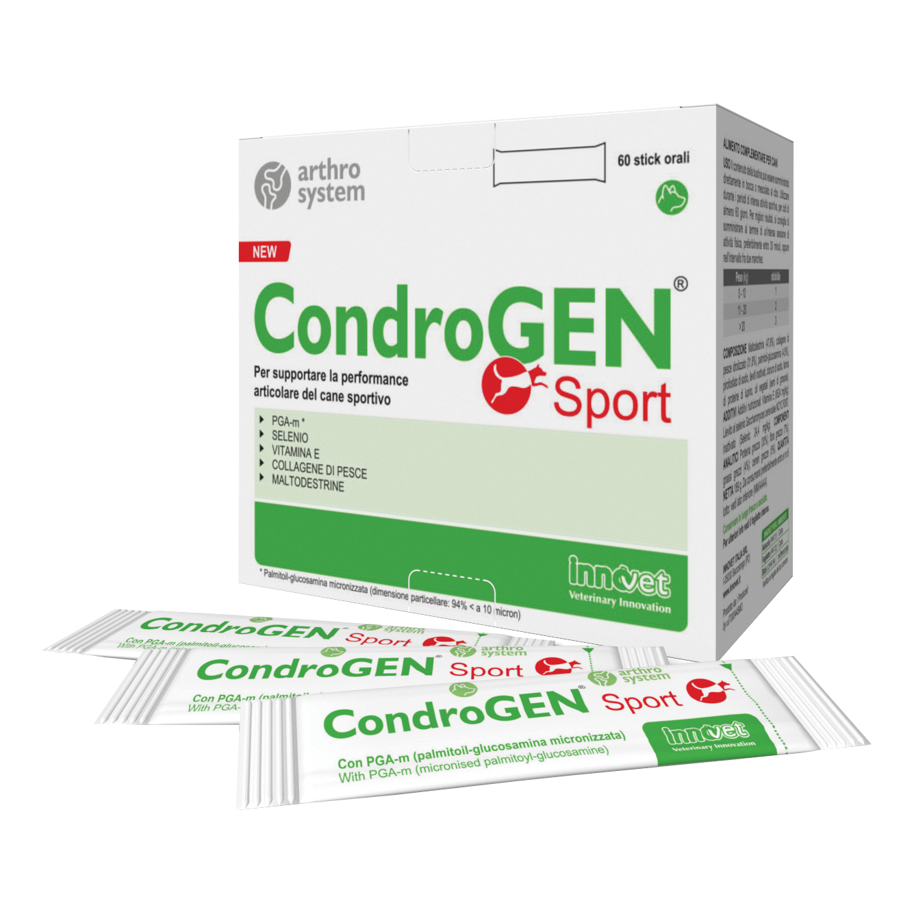foto del prodotto condrogen sport 60 stick
