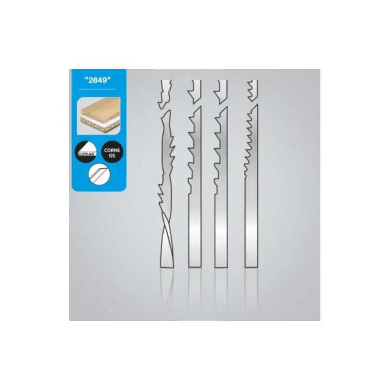 foto del prodotto conf.12 lame leman per traforo assortite cod.2849