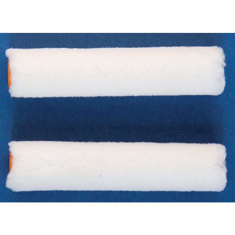 foto del prodotto conf.2 rullini tessuto mohair cm.10 1612 10k