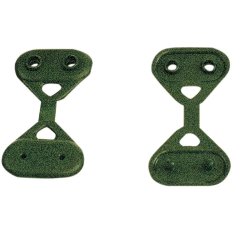 foto del prodotto conf. 50 clips green bottons per fissaggio teloni e teli ombreggianti