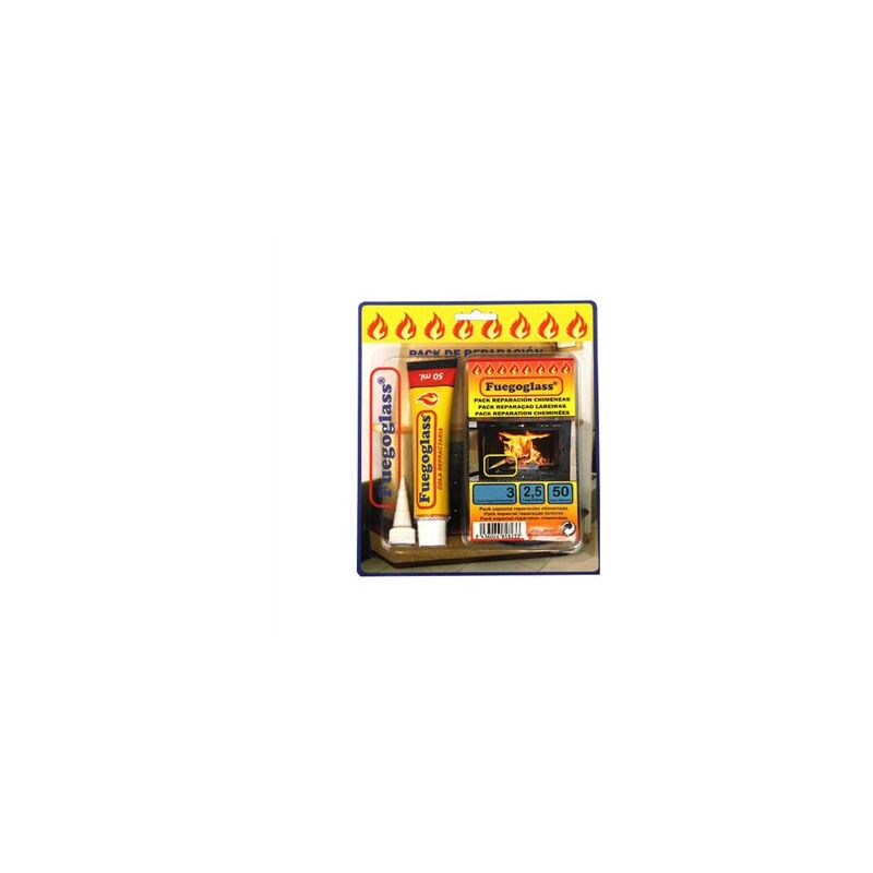 foto del prodotto confezione 2,5mt nastro cordone 15x3mm colla refrattaria fuegoglass
