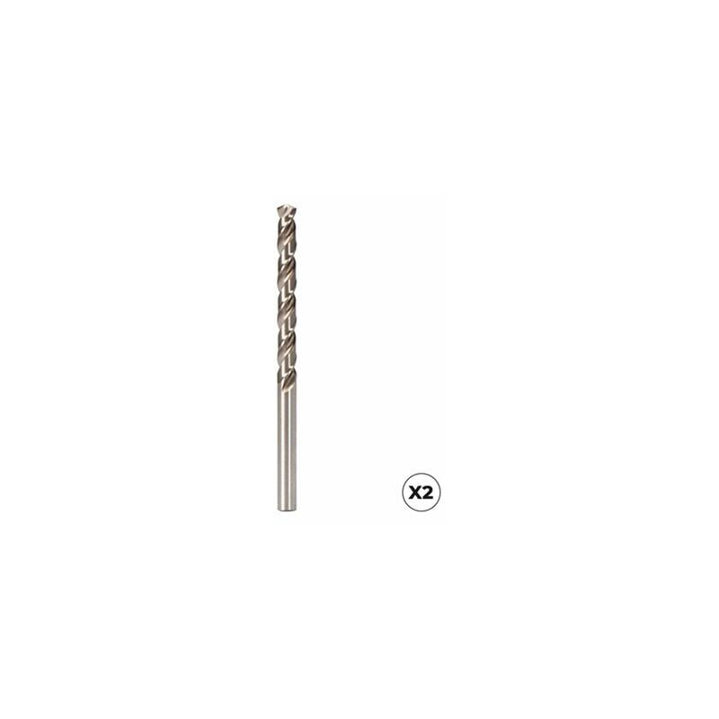 foto del prodotto confezione 2 punte cilindriche corte hsse din 338n inox 3,50 iz27447 koma tools izar