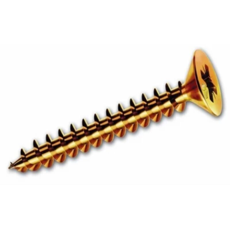 foto del prodotto confezione 50 pezzi viti ottonate percerniere a metraggio 2,5x16mm
