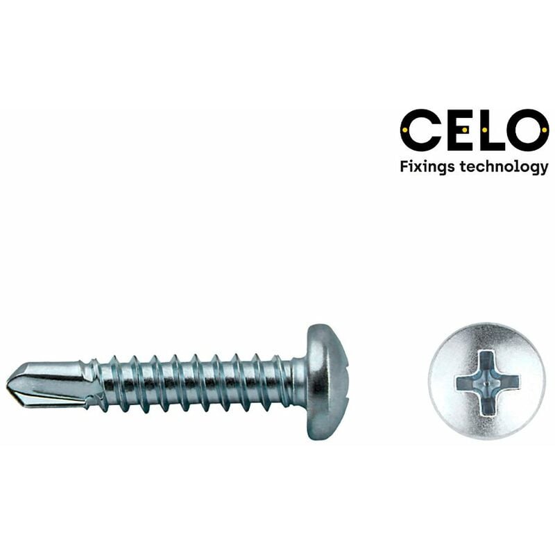 foto del prodotto confezione 500 pezzi punta per trapano alom. philips din ref 7504n 4,8x38 zinco. cello
