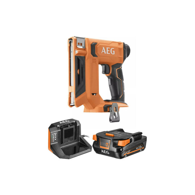 foto del prodotto confezione cucitrice aeg b18cs10 0 18v 1 batteria 2.0ah 1 caricatore setl1820s