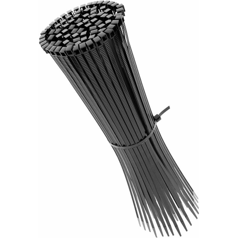 foto del prodotto confezione da 1.000 fascette per cavi, dimensioni 150 mm x 3 mm fascette per cavi in plastica resistente di alta qualit autobloccanti,