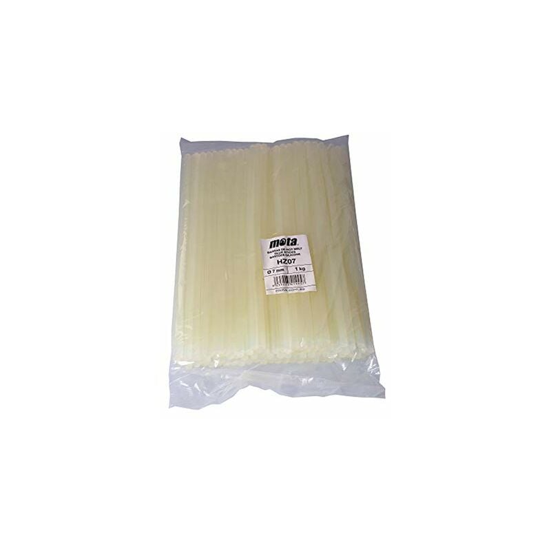 foto del prodotto confezione da 1 kg di colla stick 7 mm mota hz07