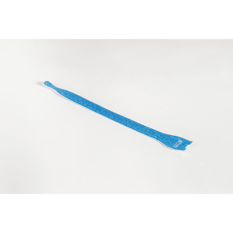 immagine 0 del prodotto confezione da 10 collari in tessuto riaperti autoadesivi blu 200x12,5mm hellermanntyton