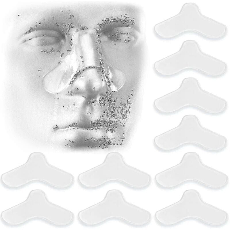 foto del prodotto confezione da 10 cuscinetti nasali per maschera cpap cuscinetti nasali cpap forniture cpap per macchina cpap