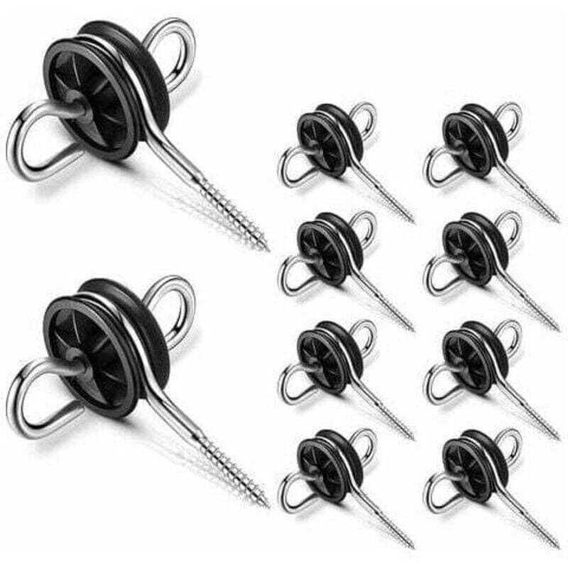 foto del prodotto confezione da 10 isolatori per recinzione elettrica a-8