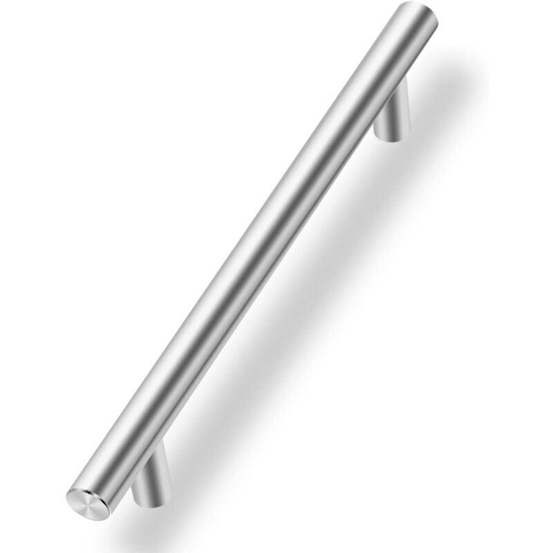 foto del prodotto confezione da 10 maniglie per mobili da cucina, maniglie per porte da cucina in acciaio inox, maniglie per cassetti, distanza dal centro 160 mm,
