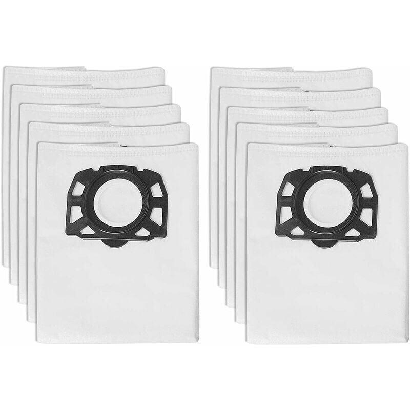 immagine 0 del prodotto confezione da 10 sacchetti per aspirapolvere karcher wd4 wd5 wd6 mv4 mv5 mv6