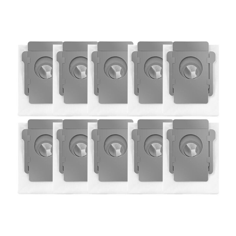 foto del prodotto confezione da 10 sacchetti per aspirapolvere per irobot roomba i7 i7 i7 plus s9 s9 i3 i3 j7 j7 e5 e6 e7 per irobot sacchetti di ricambio per